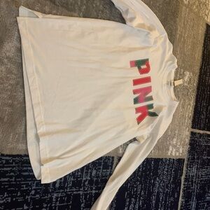 Victoria's Secret White Tee with PINK Tag